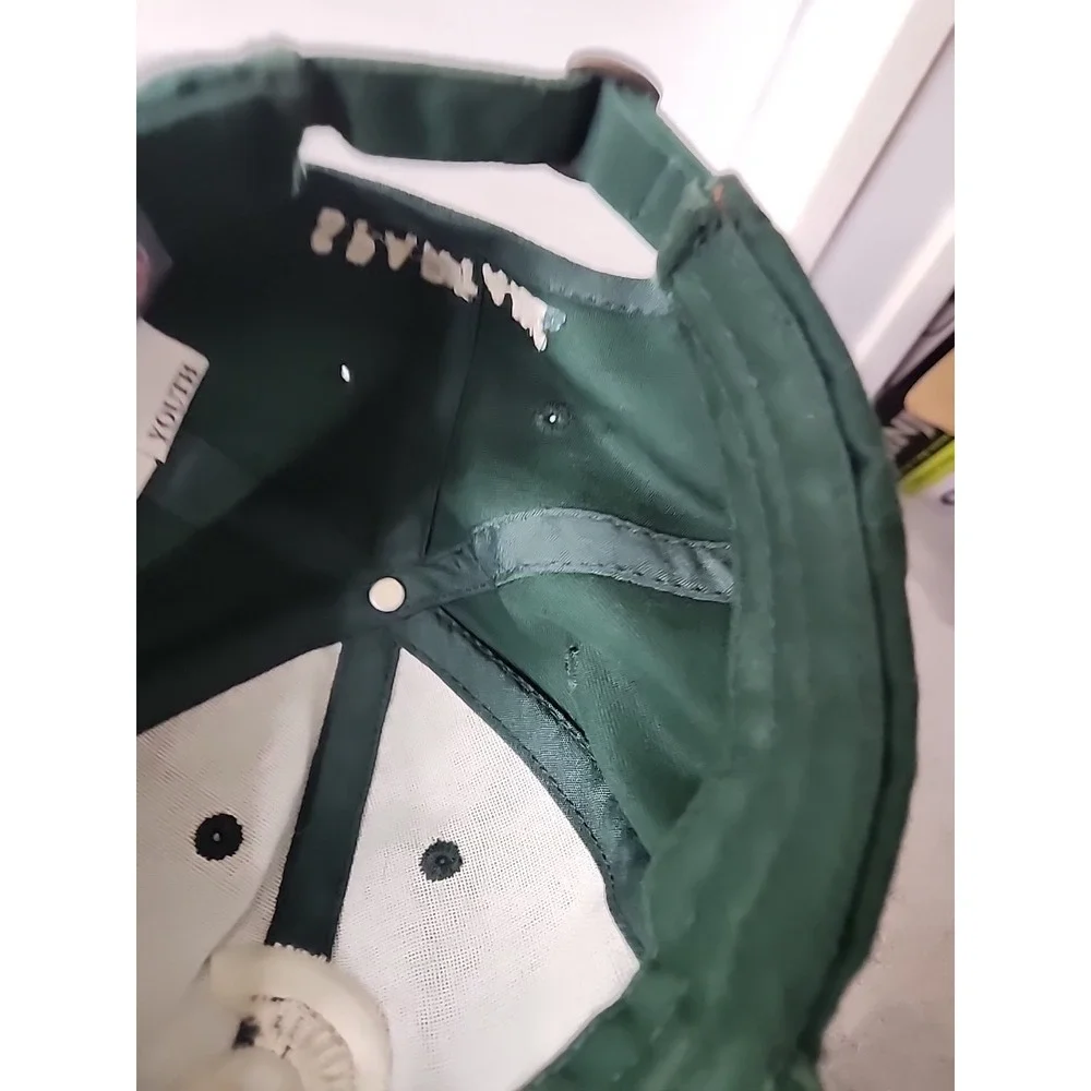 Michigan State Spartans Youth Hat Green Adjustable Top‎ of the World NCAA Cap